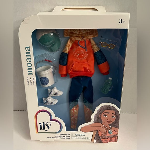 Disney ily 4 EVER Doll Fashion Pack Inspired by Moana  New - Picture 8 of 16
